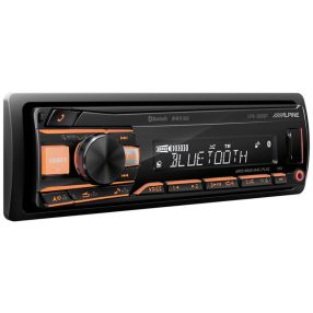   Alpine UTE-200BT 1DIN Bluetooth autórádió USB és AUX bemenettel