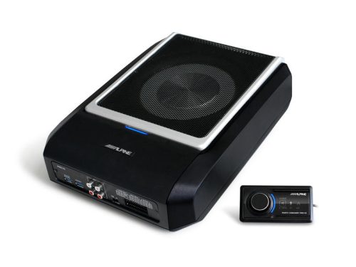 ALPINE  4.1 csatornás digitális hangprocesszor (DSP) aktív mélynyomóval PWD-X5