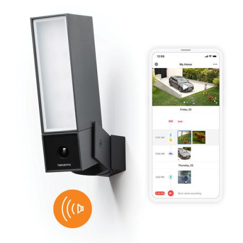 NETATMO  Smart Outdoor Camera with Siren NOC-S-EC