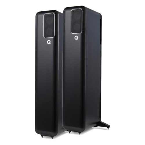 Q ACOUSTICS  Active Floorstanding Speakers (Pair) Q ACTIVE 400 GOOGLE MATTE BLACK