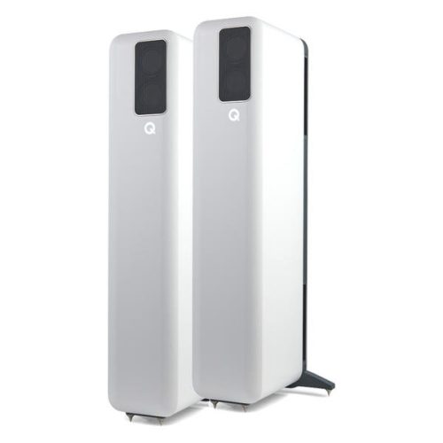 Q ACOUSTICS  Active Floorstanding Speakers (Pair) Q ACTIVE 400 GOOGLE MATTE WHITE