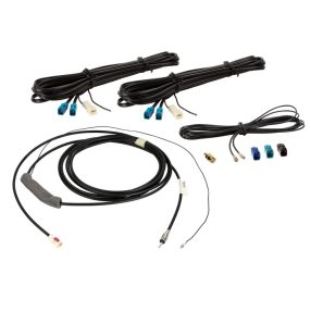   Antennakábel készlet Fakra(f) anya>DIN(m) apa /SMB(F) anya/SMA(m) apa /2xFakra(f) 15-7677520-1