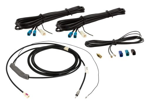 Antennakábel készlet Fakra(f) anya>DIN(m) apa /SMB(F) anya/SMA(m) apa /2xFakra(f) 15-7677520-1