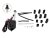Teleszkópos motoros automata antenna fekete 151000-38-2
