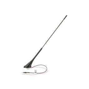   AM/FM tetőantenna erősítővel, 56°-os dőlésű 16V pálca, DIN (apa) csatlakozó, 12 V külső táplálás 152000-32