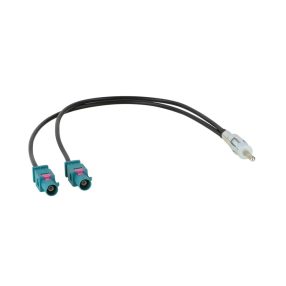 Antenna adapter Fakra(m) apa (2x)>DIN(m) apa 1524-19