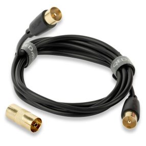 QED  Koaxiális kábel CONNECTCOAXIAL-1.5M