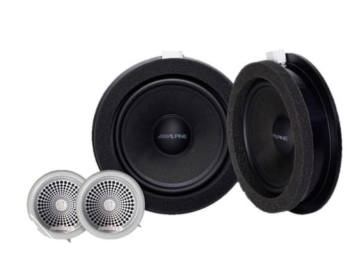 ALPINE  2-Way Speaker Set 6½" / 16.5 cm for Ford Transit 7 SPC-106TRA7