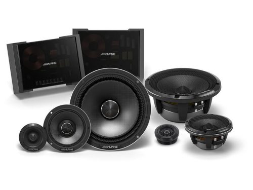 ALPINE  3-utas Slim-Fit hangszórókészlet 6½" / 16,5 cm HDZ-653S
