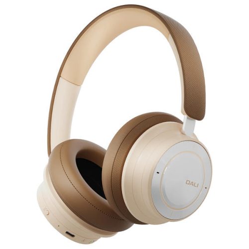 DALI iO-8 vezeték nélküli zajszűrős fejhallgató, Caramel White