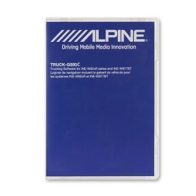   ALPINE  Teherautó-szoftver INE-W987D / X800D-U / X800D-ML / X800D-V / X800D-V447 / X800D-S906 készülékekhez TRUCK-G500C