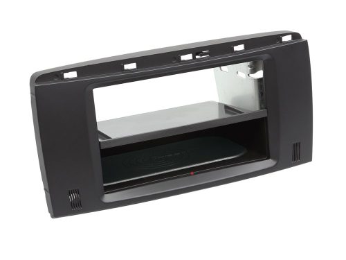 Mercedes R-osztály (W251) 2005-2010 1 DIN autórádió beépítő keret INBAY Qi töltős rekesszel fekete 241190-35