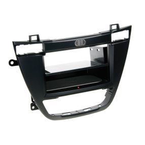 Opel Insignia (G09) 2008-2013 1 DIN autórádió beépítő keret INBAY Qi töltős rekesszel fekete 241230-22-1