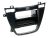 Opel Insignia (G09) 2008-2013 1 DIN autórádió beépítő keret INBAY Qi töltős rekesszel fekete 241230-22-1
