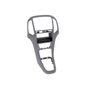 Opel Astra J (P-J) 2009-2018 1 DIN autórádió beépítő keret INBAY Qi töltős rekesszel szürke 241230-23-1