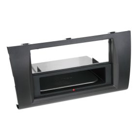 Suzuki Swift (MZ/EZ) 2005-2010 1 DIN autórádió beépítő keret INBAY Qi töltős rekesszel fekete 241292-01