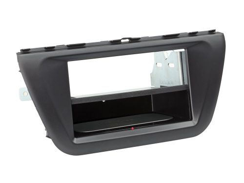 Suzuki SX4 S-Cross (JY) 2013-2021 1 DIN autórádió beépítő keret INBAY Qi töltős rekesszel fekete 241294-08-1