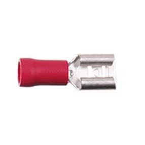 Csúszósaru hüvely 6,3 mm szigetelt 346301-1 