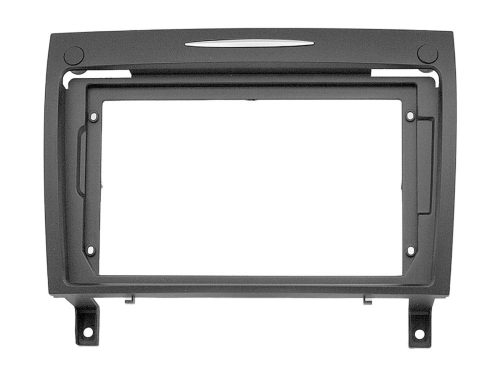 9" Prémium rádiókeret Mercedes SLK (R171) – Fényes Fekete (2004–2011) 381191-90-1