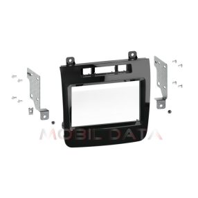 VW Touareg II (7P/7PH) 2010.04-> dupla DIN autórádió beépítő keret 381320-23