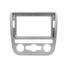  9" Prémium rádiókeret VW Scirocco (Ezüst) – Klimatronik I. verzió 381320-96-2