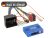 Focus/C-Max/Mondeo/S-Max/Galaxy/Kuga Quadlock csatlakozós kormánytávkapcsoló adapter 42a-1120-001