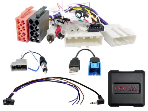 Nissan Pulsar, Qashqai, X-Trail 20Pin/32Pin kormány távkapcsoló interface Multleaddel 42xns009