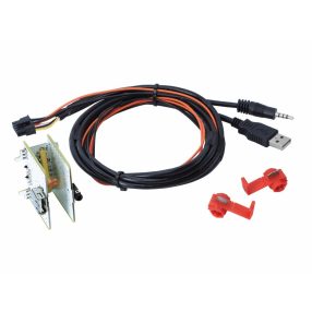   USB, AUX OEM csatlakozó megtartó cserekártya Fiat 500L, Ducato különféle járművekhez 44-1094-002
