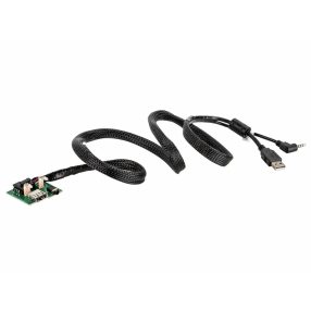   USB, AUX OEM csatlakozó megtartó cserekártya Hyundai különféle járművekhez 44-1140-008