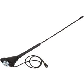   Audi, Seat, Skoda, VW erősítős AM/FM tetőantenna, 405 mm, HC97 csatlakozó 500021