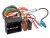 ACV Opel Quadlock – ISO adapterkábel Fakra-DIN antennaadapterrel, fantomtáppal, Astra H, Corsa C/D, Vectra C, Zafira B 552137-F
