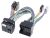 Ford T-adapterkábel erősítő és kihangosító bekötéshez 557508