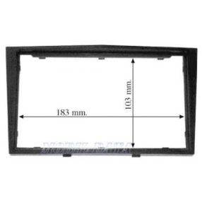 Opel Dupla DIN rádió beszerelő keret 572323-FLC