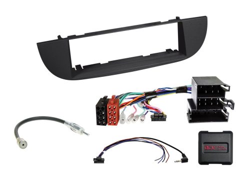 Fiat 500 1 DIN szerelőkészlet autórádió cseréhez 611094-22-1