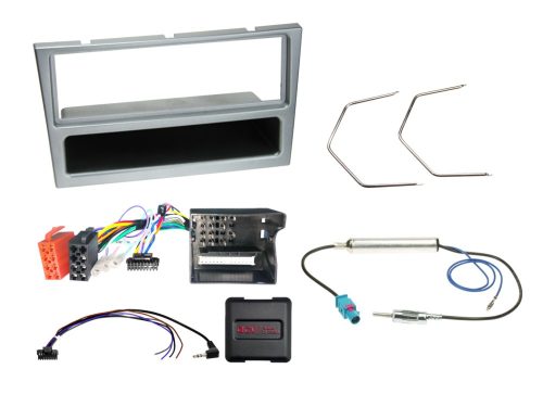 Opel 1-DIN matt króm szerelőkészlet autórádió cseréhez CAN bus 611230-26-7