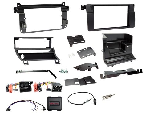 BMW 3-as sorozata (E46) 1998-2007 2-DIN szerelőkészlet autórádió cseréhez 621023-18-2