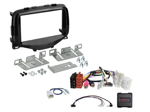 Citroen-Peugeot Toyota Aygo  2DIN szerelőkészlet autórádió cseréhez 621040-15-1