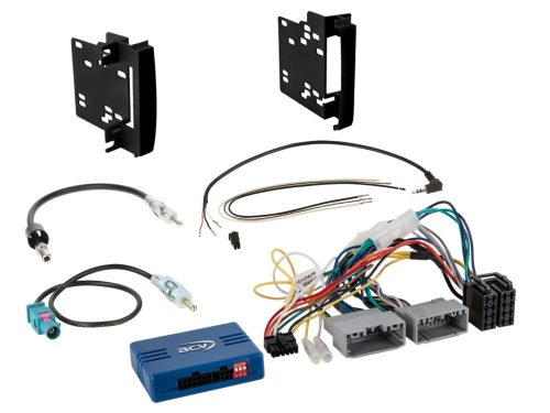 Chrysler-VW-Mitsubishi-Jeep 2DIN szerelőkészlet autórádió cseréhez 621145-07-1
