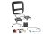 Fiat, Nissan, Opel, Renault  klima nélküli modellekhez 2-DIN szerelőkészlet autórádió cseréhez 621250-16-1