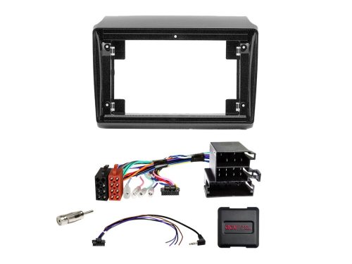 Rádió beépítő készlet 9 colos készülékekhez, Fiat Ducato, Citroen Jumper, Peugeot Boxer (2011-2014), kormánytávvezérlővel 691094-91-1