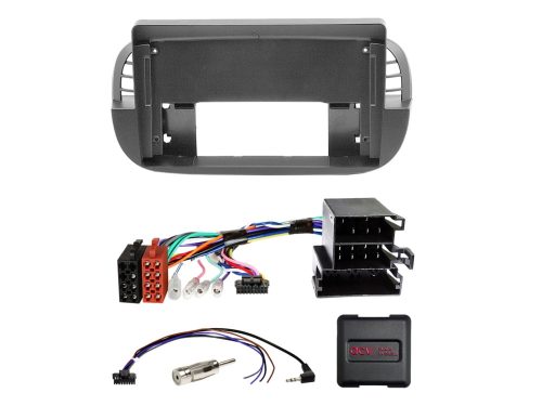  Rádió beépítő készlet 9 colos készülékekhez, Fiat 500 (2007-2015), kormánytávvezérlő 691094-93-1