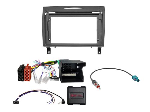 Rádió beépítő készlet 9 colos készülékekhez, Mercedes SLK (R171) 2004-2008, kormánytávvezérlővel 691191-90-1