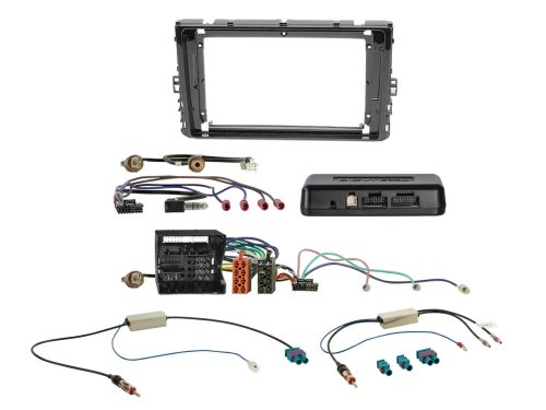 Rádió beépítő készlet 9 colos készülékekhez, VW MIB-II i-dapterrel 691320-93-1