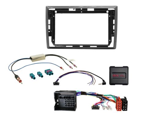 Rádió beépítő készlet 9 colos készülékekhez, VW Beetle (Typ 16), kormánytávvezérlővel 691320-95-1