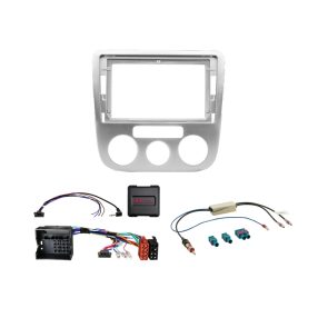   9" Rádióbeépítő készlet VW Scirocco manuális klíma Kormánytávirányító/Antenna 691320-96-3