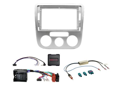 9" Rádióbeépítő készlet VW Scirocco manuális klíma Kormánytávirányító/Antenna 691320-96-3