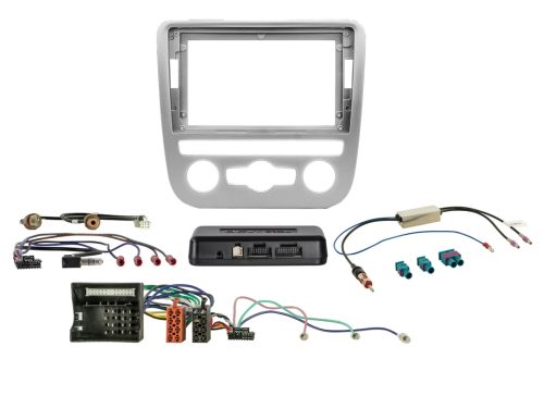 Rádió beépítő készlet 9 colos készülékekhez, VW Scirocco III, i-dapter vizualizációval 691320-96-6