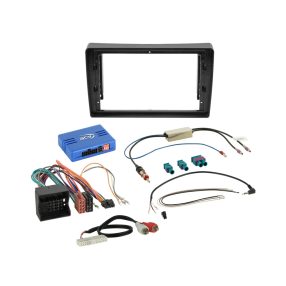   9" Beépítő készlet VW Touareg I (7L) 2003.06. - 2010.02. kormánytávkapcsoló/antenna 691320-99-1