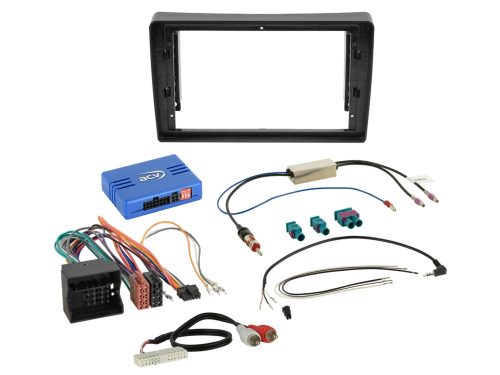 9" Beépítő készlet VW Touareg I (7L) 2003.06. - 2010.02. kormánytávkapcsoló/antenna 691320-99-1