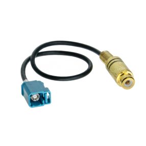   Tolatókamera adapter Cinch(f)>Fakra(f) utólag beépíthető kamera illesztéséhez 771000-2010